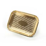 Vassoi Pasticceria OY Oro n.3 | 25x17 cm - 50 Pz