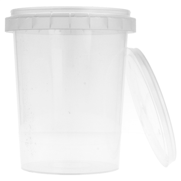 CONTENITORE DI VETRO 10x10cm ermetico con tappo per spezie, sale, tè