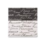 Tovaglioli 40x40 Plus Wine Nero - 50 pz