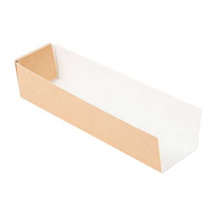 Vaschetta in Cartoncino Avana HOT DOG 4,7x18x4 - 200 pz