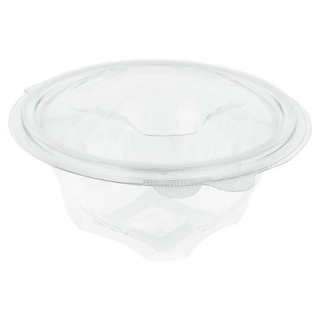 Insalatiera In RPET con Coperchio Trasparente 500 ml - 75 pz