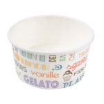 Coppetta Gelato in Cartoncino "PAROLE" 160 ml - 50 pz