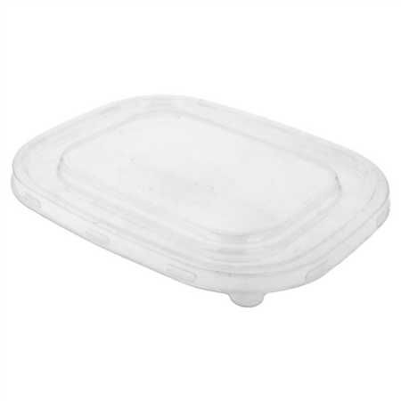 Coperchio In Plastica PET 23,5x18,5x1,1 cm per Vassoio 1800 ml - 50 pz