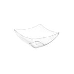Mini Coppetta Quadrata PS Trasparente 75x75 mm 90 ml - 25 pz