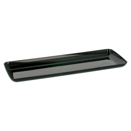 Mini Vassoi Snack Nero 19x6x1,2 cm - 50 pz