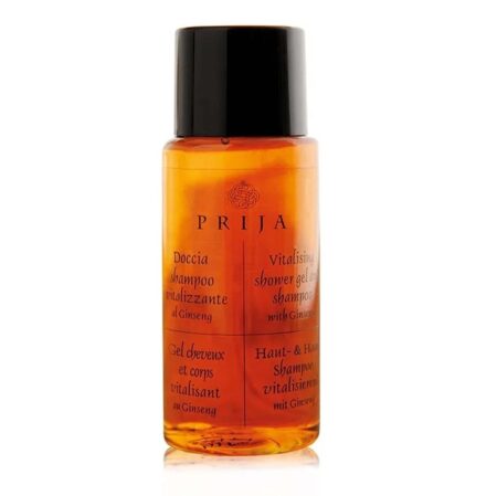 Flacone Prija Doccia Shampoo Ginseng 40 ml - 216 pz