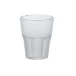 Bicchiere Cocktail PP Trasparente Frost 350 ml Use & Reuse - 20 pz