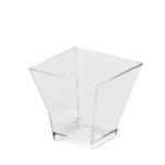 Coppetta PS Pagoda Trasparente 120 ml - 25 pz