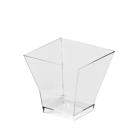 Coppetta PS Pagoda Trasparente 120 ml - 25 pz