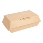 Scatola Lunch in Cartoncino 'THEPACK' Avana 22x13x7,5 cm - 50 pz