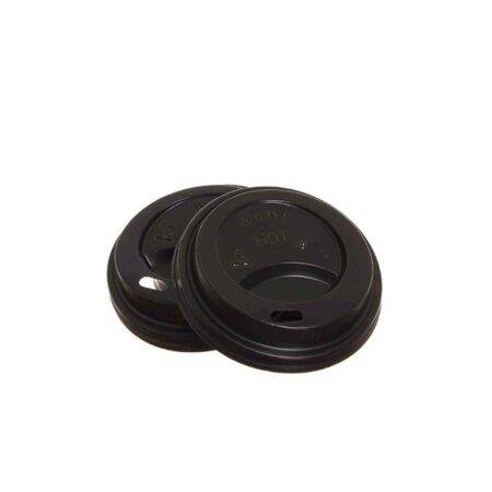 Coperchio 150cc Nero Domed - 100 pz