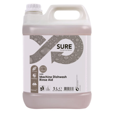 SURE Machine Dishwash Rinse Aid 5 LT - Brillantante acido
