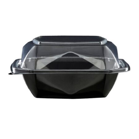 Scatola Octaview con Coperchio Trasparente 150x150x70 mm | 400 ml - 50 pz