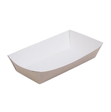 Vassoio Cartoncino Avana Smart Tray 800 / 220x115x42 mm - 100 Pz