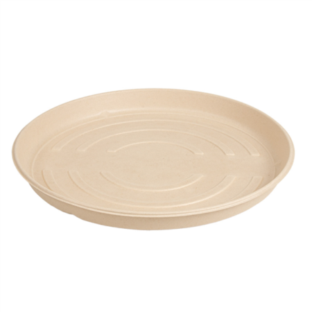 Base Pizza Box Naturale Bio Eco | 35,7x3,3 cm - 50 PZ