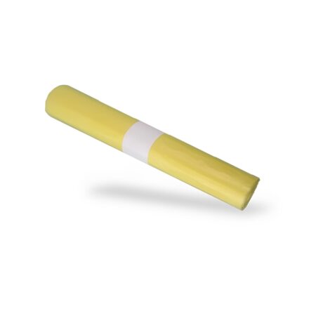 Sacchi Spazzatura a Rotolo 70x110 Giallo - 10 Pz