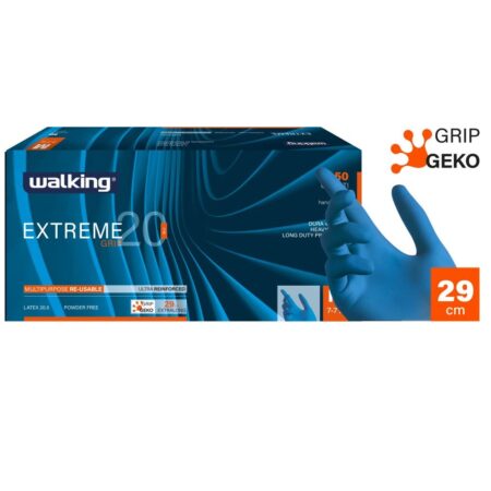 Guanti Walking Extreme 20 Blu Grip M - 50 pz