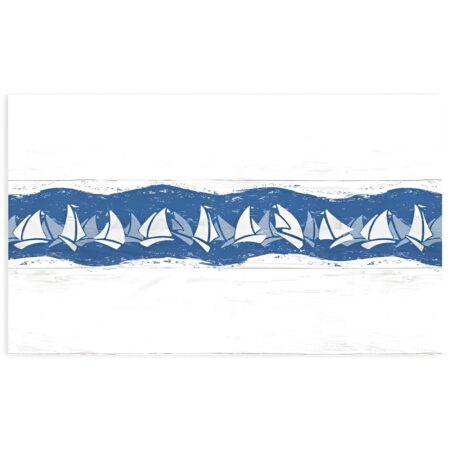Tovaglietta Airlaid Plus 30x50 Barche Blu - 250 pz