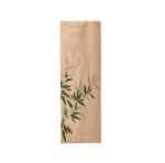 Sacchetti in Carta Avana Antigrasso 'Feel Green' 7+4x22 cm - 500 pz