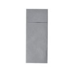 Tovagliolo Tasca Airlaid Grigio Stone 40x32 cm - 50 pz