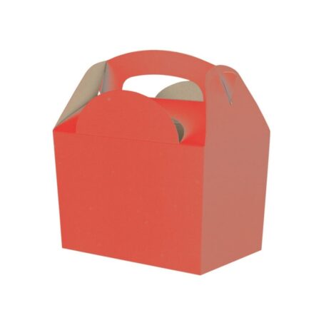 Scatola Menu Bambini ROSSO "Happy Meal" 15,5x10,5x17,5 cm - 50 pz