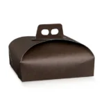 Scatola Torta in Cartoncino Marrone 29x29 cm - 25 pz