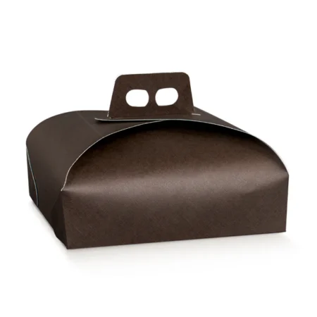 Scatola Torta in Cartoncino Marrone 29x29 cm - 25 pz
