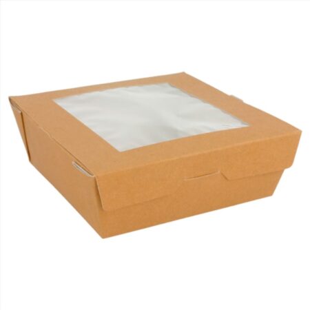 Scatola Cartoncino con Finestra 12.5x12.5x5 cm - 50 pz
