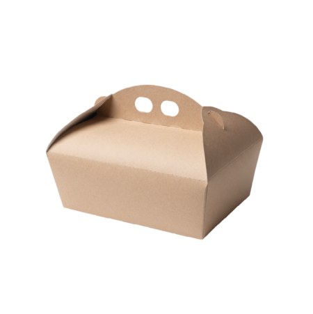 Scatola Porta Paste in Cartoncino Avana 17x24 - 25 Pz