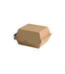 Scatola Burger Avana in Cartone Rinforzato 178x155x80 mm - 50 pz