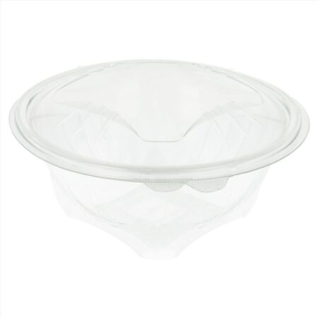 Insalatiera Con Coperchio Trasparente 1000ml - 100 Pz