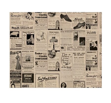 Carta Antigrasso "Times" Avana Misura 28x34 - 1000 Pz