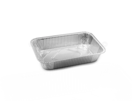 Contenitore Alluminio 101 - 2 porzioni | 210x140x36 mm- 100 pz